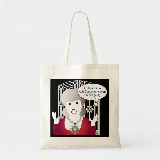Bolsa Tote Mah Jongg Sayings Heaven (Frente)