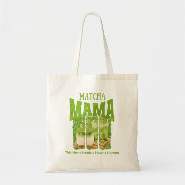 Bolsa Tote MAIA MAIA - Traço do Pincel Verde da Largura (Frente)