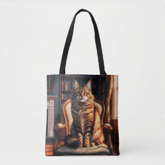 Bolsa Tote Maine Coon Cat