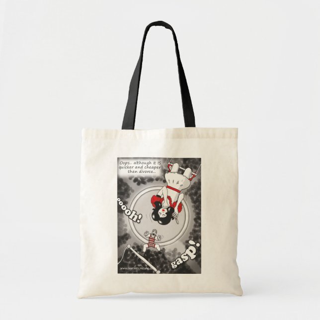 Bolsa Tote "Mais barato & mais rapidamente do que sacola do (Frente)