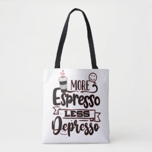 Bolsa Tote Mais Café Expresso Menos Desânimo - Amor por Café