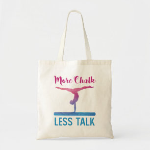 Bolsa Tote Mais giz Menos Conversar Gymnética Bonita