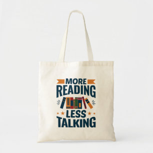 Bolsa Tote Mais Leitura Menos Conversação