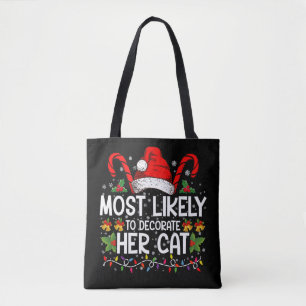 Bolsa Tote Mais Propensa a Decorar sua Família de Gatos com R