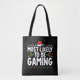 Bolsa Tote Mais Propensos a Estar Jogando Jogos de Vídeo para