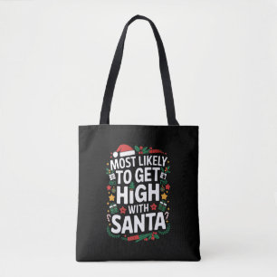 Bolsa Tote Mais Provável De Se Drogenar Com O Papai Noel Jogo