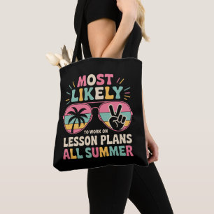 Bolsa Tote Mais Provável de Trabalhar em Planos de Aula Todo 
