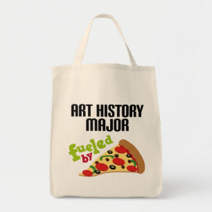 Bolsa Tote Major presente da história de arte (pizza)
