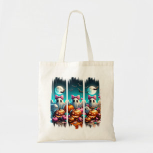 Bolsa Tote Mal-iluminado - Fantasmas em Arcos Rosa