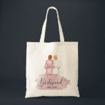 Bolsa Tote mala de favores de casamento<br><div class="desc">A nossa coleção de "túnicas" apresenta lindas cores aquáticas mulheres silhuetas em roupões de casamento para noivas e damas de honra em diferentes cores de roupagem com uma coleção de vários penteados. Se você não vir um penteado que você quer se sentir livre para nos contatar e nós faremos um...</div>