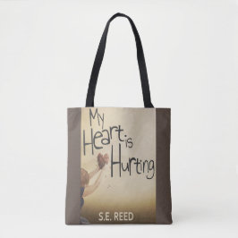 Bolsa Tote Mala de mão Meu Coração Está Doendo