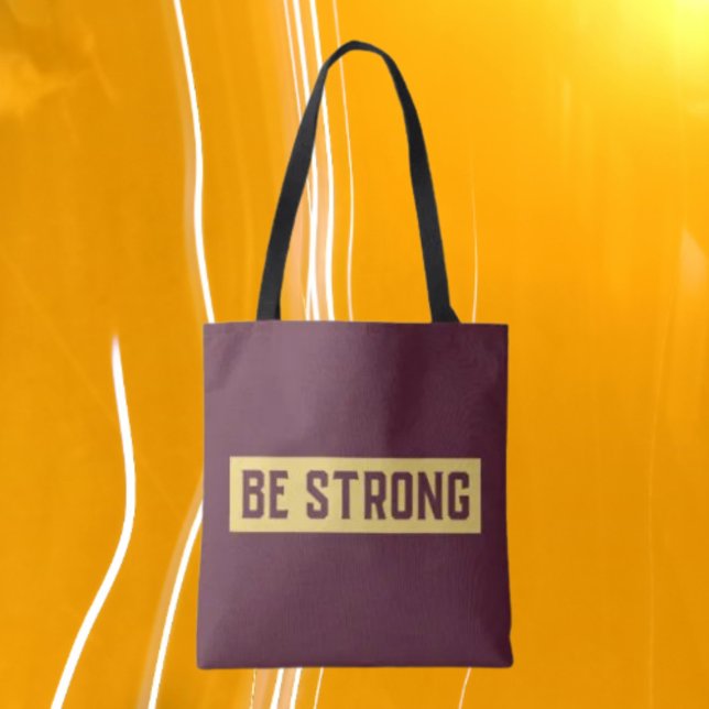 Bolsa Tote Mala de mão SEJA FORTE (Criador carregado)