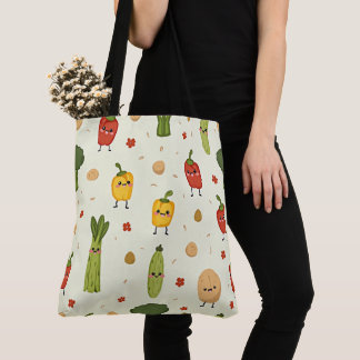Bolsa Tote Mala de mão Veggie Delight