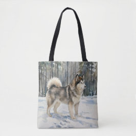 Bolsa Tote Malamute do Alasca