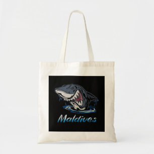 Bolsa Tote Maldivas Holiday Islands Shark Design
