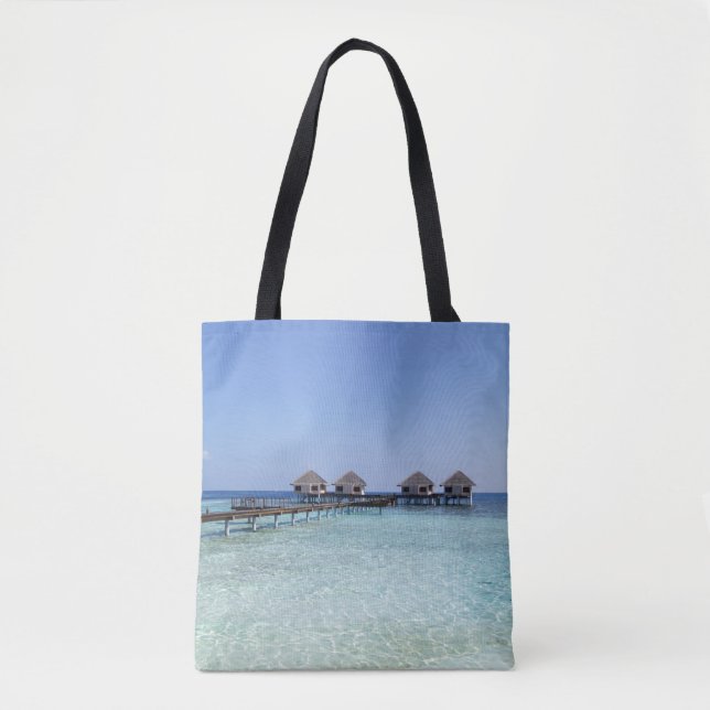 Bolsa Tote Maldivas ParadiseTote Bag (Frente)