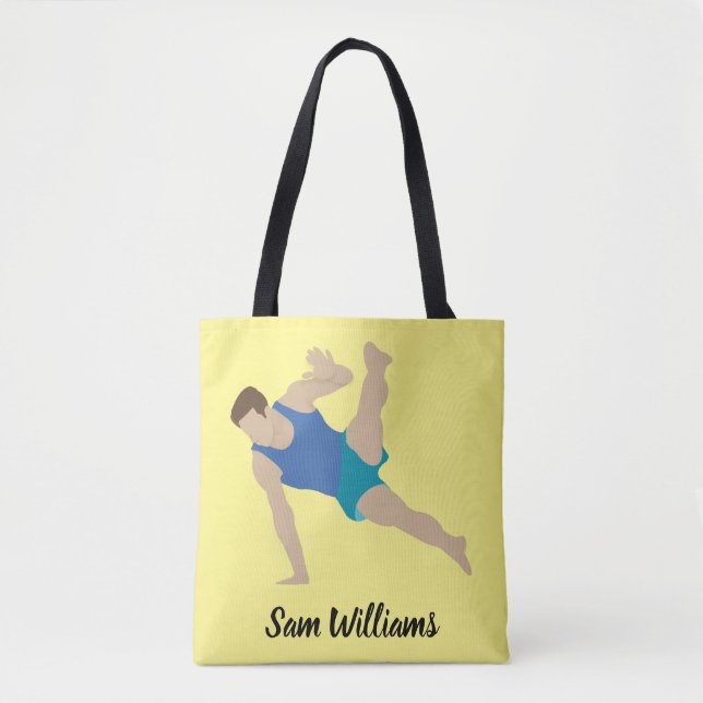 Bolsa Tote Male Gymnast (Frente)
