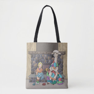 Bolsa Tote Malha de Alpaca