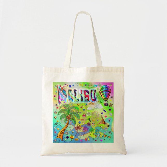 Bolsa Tote Malibu - Eterno Melody Tote Bag (Frente)