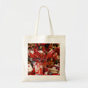 Bolsa Tote Maligayang Pasko! Feliz Natal em Tagalog rf