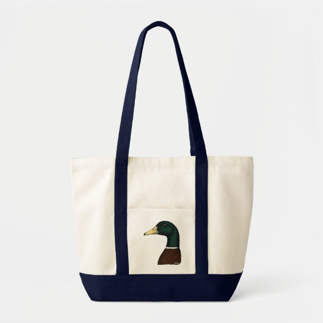 Bolsa Tote Mallard Drake Head (Frente)