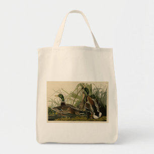Bolsa Tote Mallard Duck do Pássaro da América de Audubon