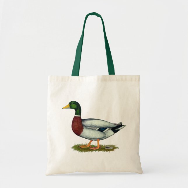 Bolsa Tote Mallard Duck Drake (Frente)