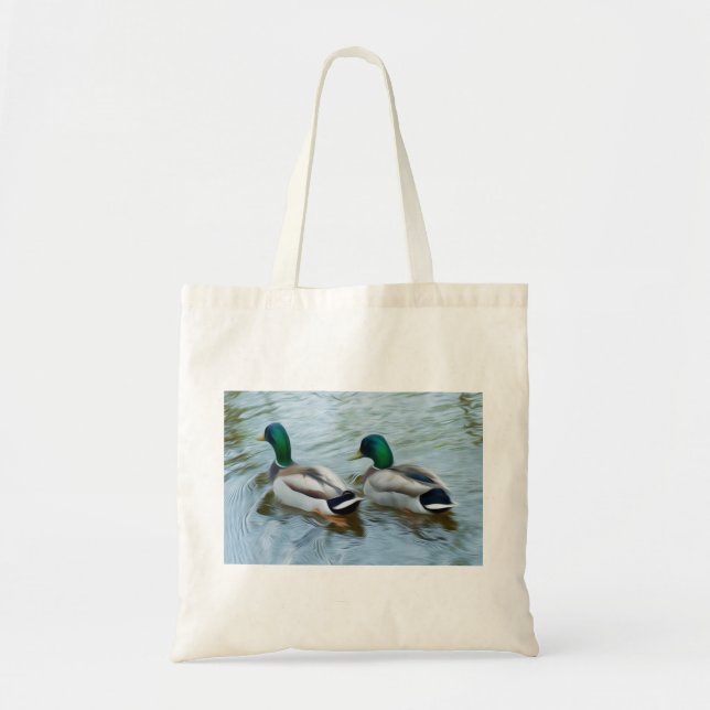 Bolsa Tote Mallard Ducks (Frente)
