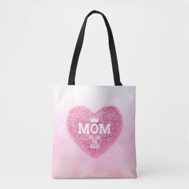 Bolsa Tote Mamã a sacola do dia das mães | da rainha (Frente)