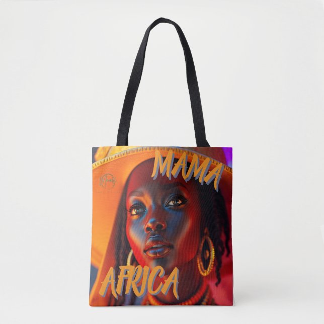 Bolsa Tote Mamã África (Frente)
