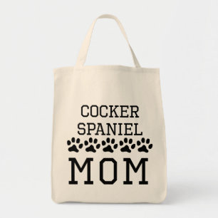 Bolsa Tote Mamã de cocker spaniel