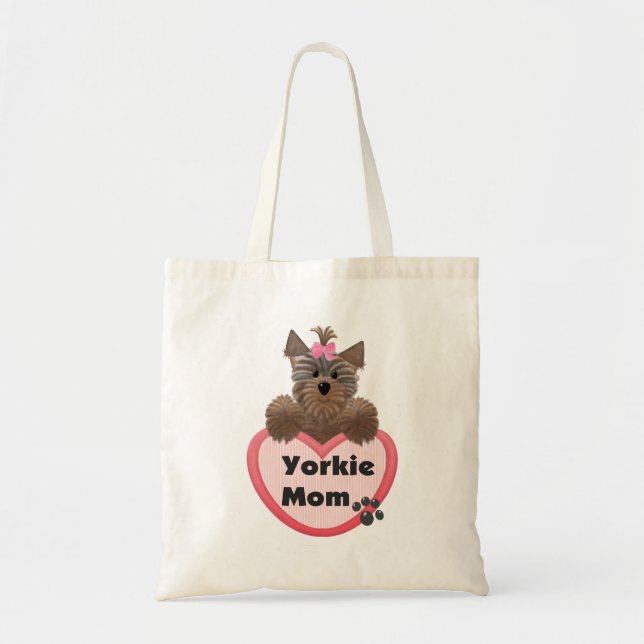 Bolsa Tote Mamã de Yorkie (Frente)