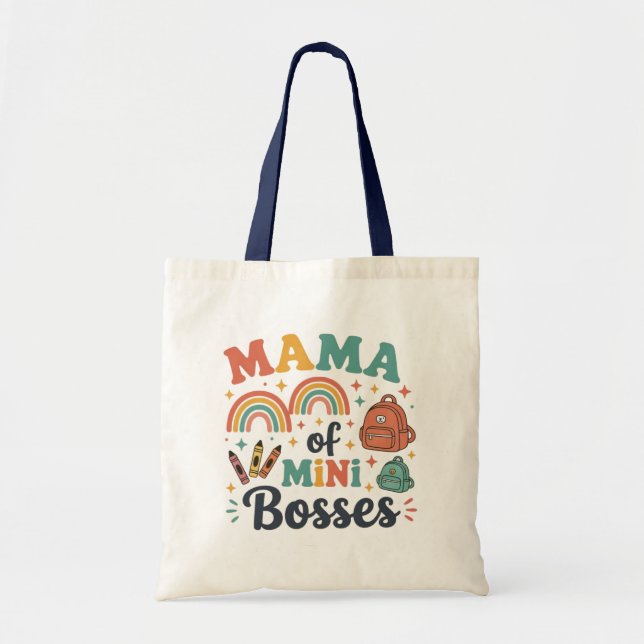 Bolsa Tote Mama dos chefes mini bosses (Frente)