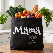 Mama Estabelecida Nome das Crianças Personalizado 