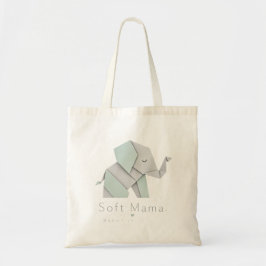 Bolsa Tote Mama Macia Elefante Pastel Fofo – Geométrico Minim