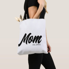 Bolsa Tote Mamãe Estabeleceu Novo Presente Mãe