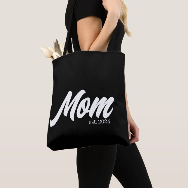 Bolsa Tote Mamãe Estabeleceu Novo Presente Mãe (Close Up)