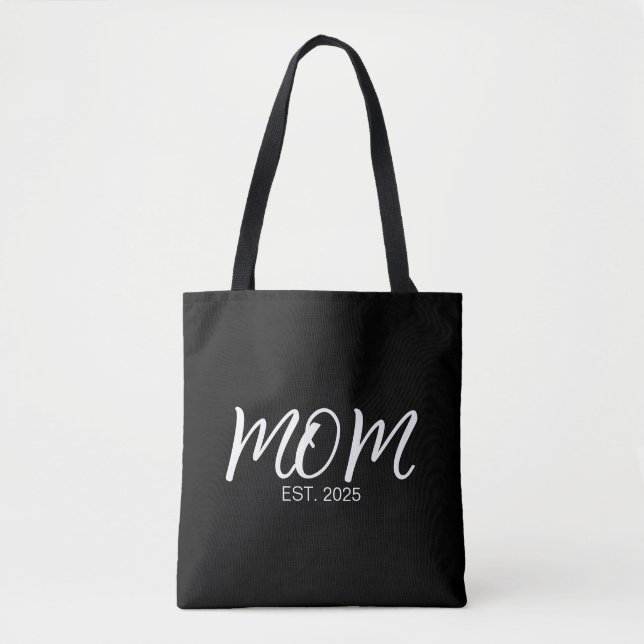 Bolsa Tote Mamãe Estabeleceu Novo Presente Mãe (Frente)