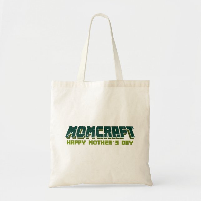 Bolsa Tote Mamãe Feliz Dia da Mãe Engraçado Mãe (Frente)
