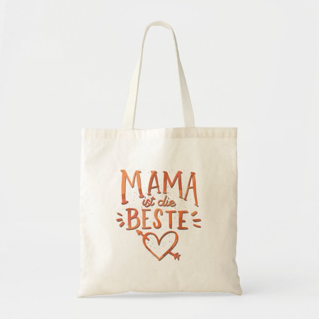 Bolsa Tote Mamãe ist die Beste (Frente)
