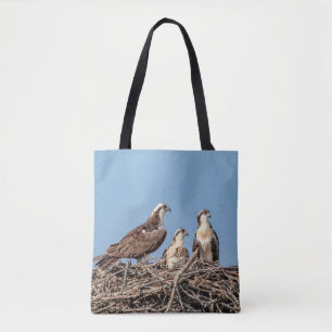Bolsa Tote Mamãe Osprey com seus filhos