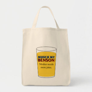 Bolsa Tote Mamãe Precisa De Mais Sumo - Munch My Benson