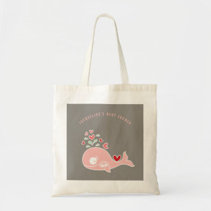 Bolsa Tote Mamãe Rosa Grávida Saco de Chá de fraldas