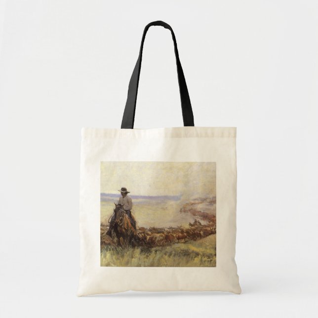 Bolsa Tote Manada para Wyoming de WHD Koerner (Frente)