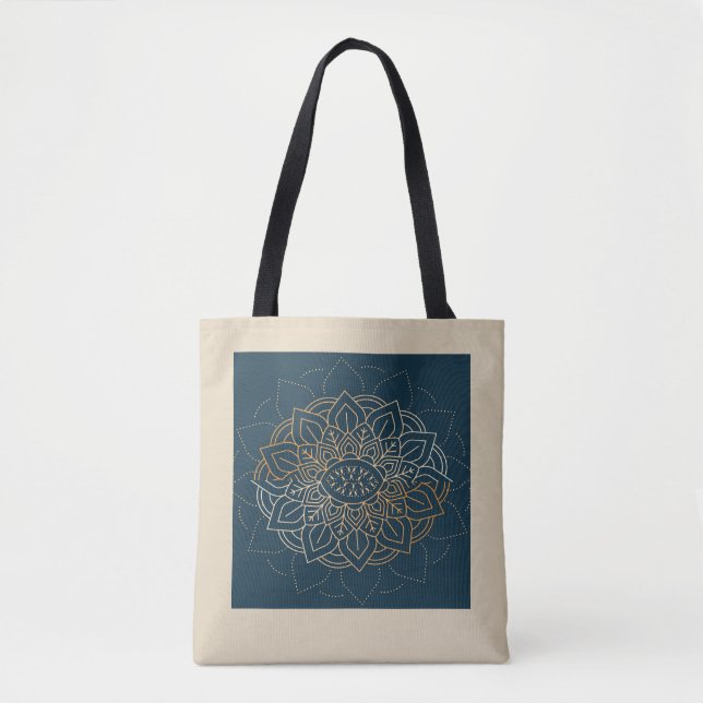 Bolsa tote Mandala (Frente)