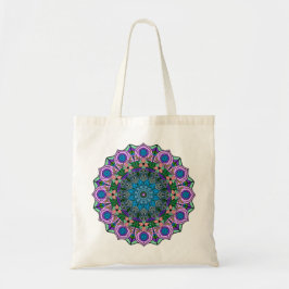 Bolsa Tote Mandala 12 Rosa cor-de-rosa - Cor - de-rosa -