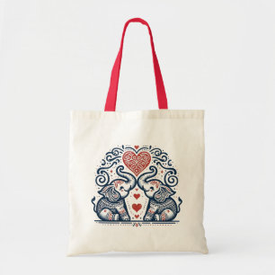 Bolsa Tote Mandala Amo Elefantes