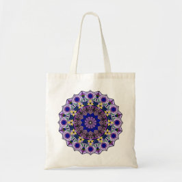 Bolsa Tote Mandala Blueberry 12 Blue Violet -