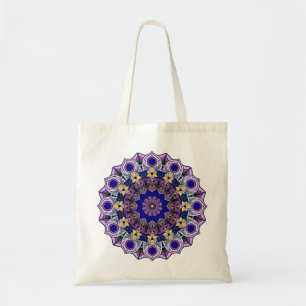 Bolsa Tote Mandala Blueberry 12 Blue Violet -