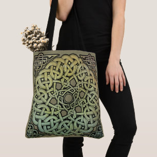 Bolsa Tote Mandala de Knotwork do céltico